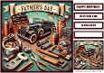 Vintage Fathers Day Quick Card 2