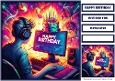 Birthday Teen Quick Card 1