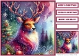 Christmas Reindeer and Tree Quick Card 4