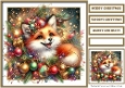 Cute Christmas Animal Quick Card 6
