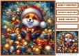 Cute Christmas Animal Quick Card 10