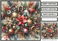 Christmas Flowers Quick Card 5