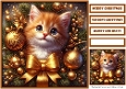 Cute Christmas Animal Quick Card 18