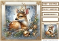 Cute Christmas Animal Quick Card 20