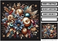 Christmas Flowers Quick Card 7