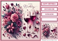 Birthday Celebration Couple Quick Card 2