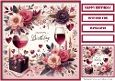Birthday Celebration Couple Quick Card 16