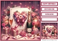 Birthday Celebration Couple Quick Card 17