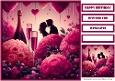 Birthday Celebration Couple Quick Card 22