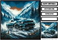 Birthday Male Car Offroad Quick Card 2