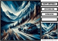 Birthday Male Car Offroad Quick Card 6