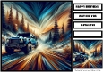 Birthday Male Car Offroad Quick Card 12