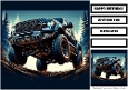 Birthday Male Car Offroad Quick Card 14