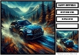 Birthday Male Car Offroad Quick Card 18