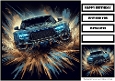Birthday Male Car Offroad Quick Card 29