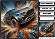 Birthday Male Car Offroad Quick Card 33