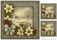 Snowy Christmas Scene Quick Card 1