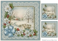 Snowy Christmas Scene Quick Card 2