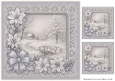 Snowy Christmas Scene Quick Card 3