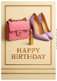 Chic Birthday Wishes A4 3