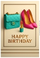 Chic Birthday Wishes A4 5