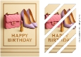 Chic Birthday Wishes Oblique Panels 3