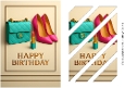 Chic Birthday Wishes Oblique Panels 5