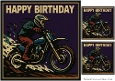 Dirt Bike Birthday Quick Card 4