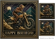 Dirt Bike Birthday Quick Card 6