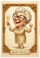 Funny Female Birthday Card A4