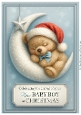 New Baby Boy at Christmas A4