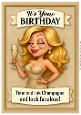 Funny Female Birthday Card A4 1