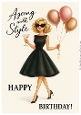 Funny Female Birthday Card A4 3