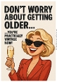 Funny Female Birthday A4 5
