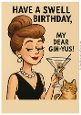 Funny Female Birthday A4 15