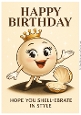 Funny Female Birthday A4 25