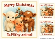 DD FUNNY CHRISTMAS FARM ANIMALS 2