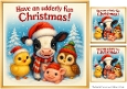 DD FUNNY CHRISTMAS FARM ANIMALS 3