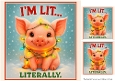 DD FUNNY CHRISTMAS FARM ANIMALS 8