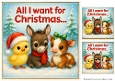 DD FUNNY CHRISTMAS FARM ANIMALS 12