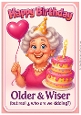 DD FUNNY FEMALE BIRTHDAY A4 11