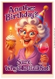 DD FUNNY FEMALE BIRTHDAY A4 20