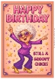 DD FUNNY FEMALE BIRTHDAY A4 23