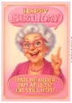 DD FUNNY FEMALE BIRTHDAY A4 33