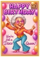 DD FUNNY FEMALE BIRTHDAY A4 35