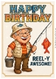 DD FUNNY MALE BIRTHDAY A4 4
