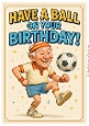 DD FUNNY MALE BIRTHDAY A4 9