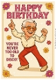 DD FUNNY MALE BIRTHDAY A4 11