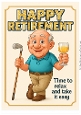 DD FUNNY MALE RETIREMENT A4 9
