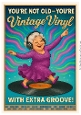 DD DISCO FUNNY FEMALE BIRTHDAY A4 1